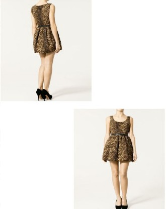 Leopard Short Mini Length Straps Bridesmaid Dresses_2_1.jpg